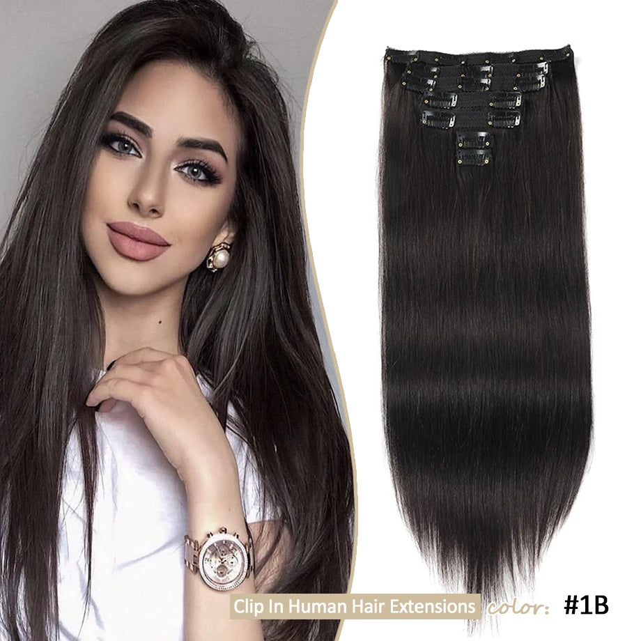 Burgundy Clip In Hair Extensions Real Human Hair 70g 7pcs Wine Red Human Hair Lace Doublet Weft Remy Hair Cosplay Extensions