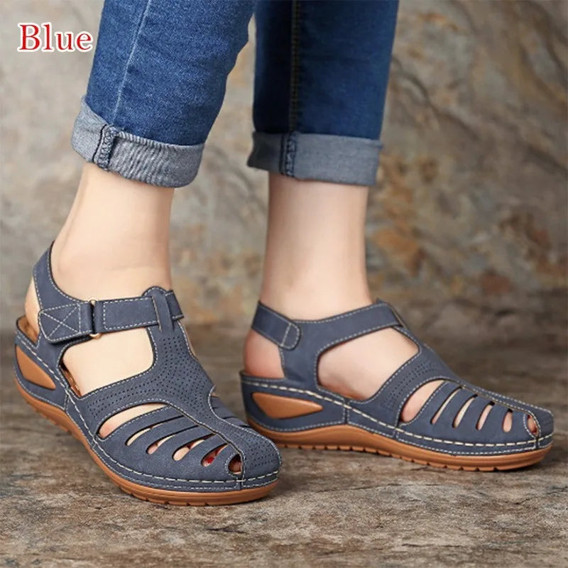 Premium Orthopedic Sandals Women Bunion Corrector Platform Walking Sandals Female Beach Shoes Women Ladies Wedge Sand Sandalias