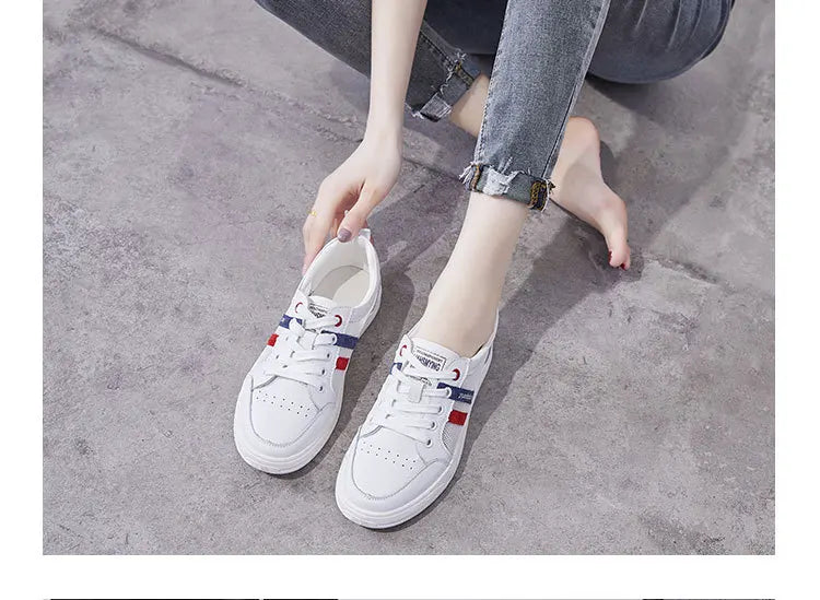 white shoes women's 2020 leisure summer breathable fashion shoes