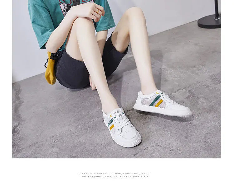 white shoes women's 2020 leisure summer breathable fashion shoes