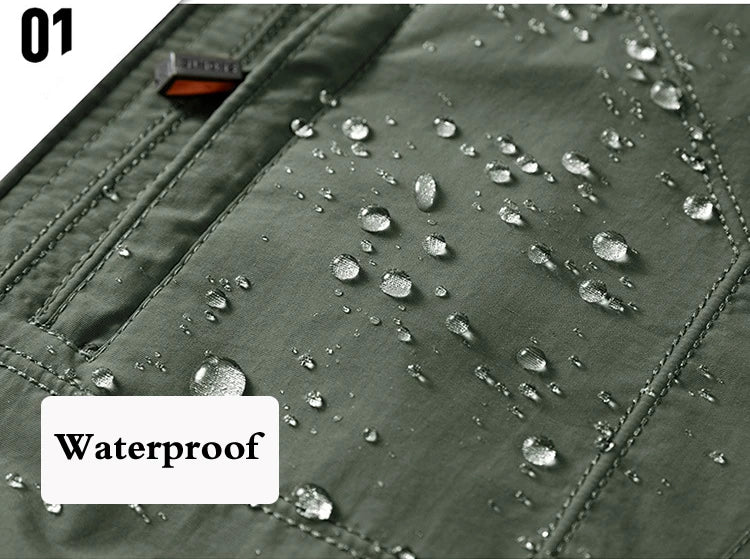 Men's Waterproof Jacket 2025 Spring Autumn Casual Windbreaker Jackets Mens Breathable Hooded Outdoor Thin Coats 6XL Clothes