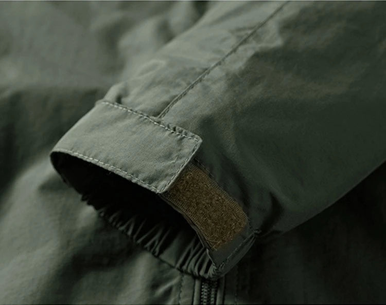 Men's Waterproof Jacket 2025 Spring Autumn Casual Windbreaker Jackets Mens Breathable Hooded Outdoor Thin Coats 6XL Clothes