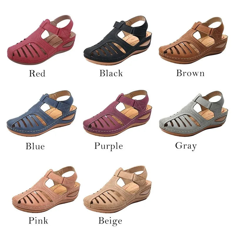 Premium Orthopedic Sandals Women Bunion Corrector Platform Walking Sandals Female Beach Shoes Women Ladies Wedge Sand Sandalias