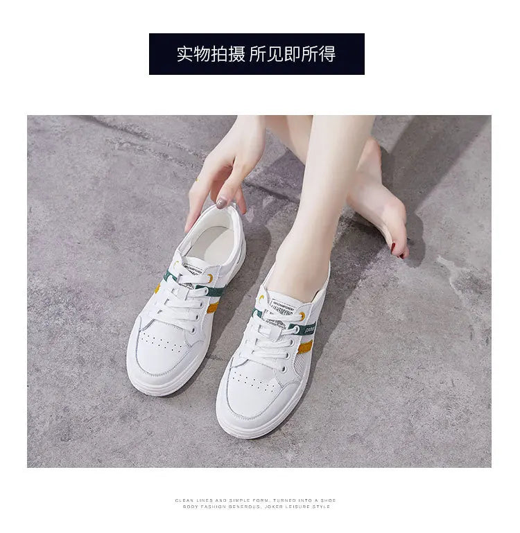 white shoes women's 2020 leisure summer breathable fashion shoes