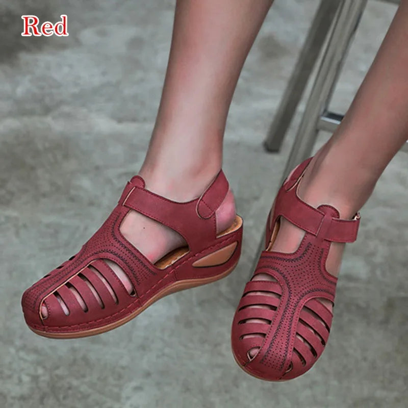 Premium Orthopedic Sandals Women Bunion Corrector Platform Walking Sandals Female Beach Shoes Women Ladies Wedge Sand Sandalias