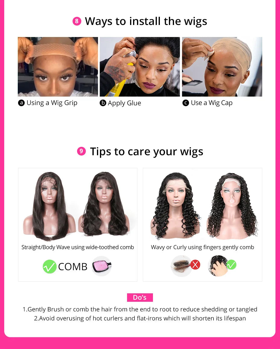 Pixie Cut Short Curly Bob Deep Water Wave Wigs 100% Human Hair 13x4 Transparent Lace Frontal Wig Lace Front Wigs Top Quality