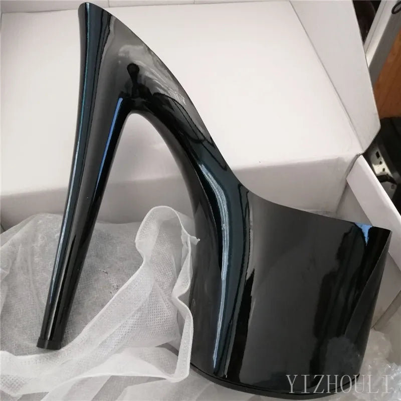15-20-23 centimeter shoe accessories, thick-soled shoes in white and black, unfinished shoes, shoe soles