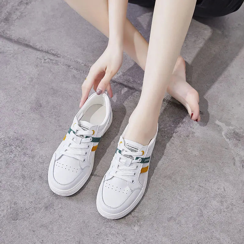 white shoes women's 2020 leisure summer breathable fashion shoes