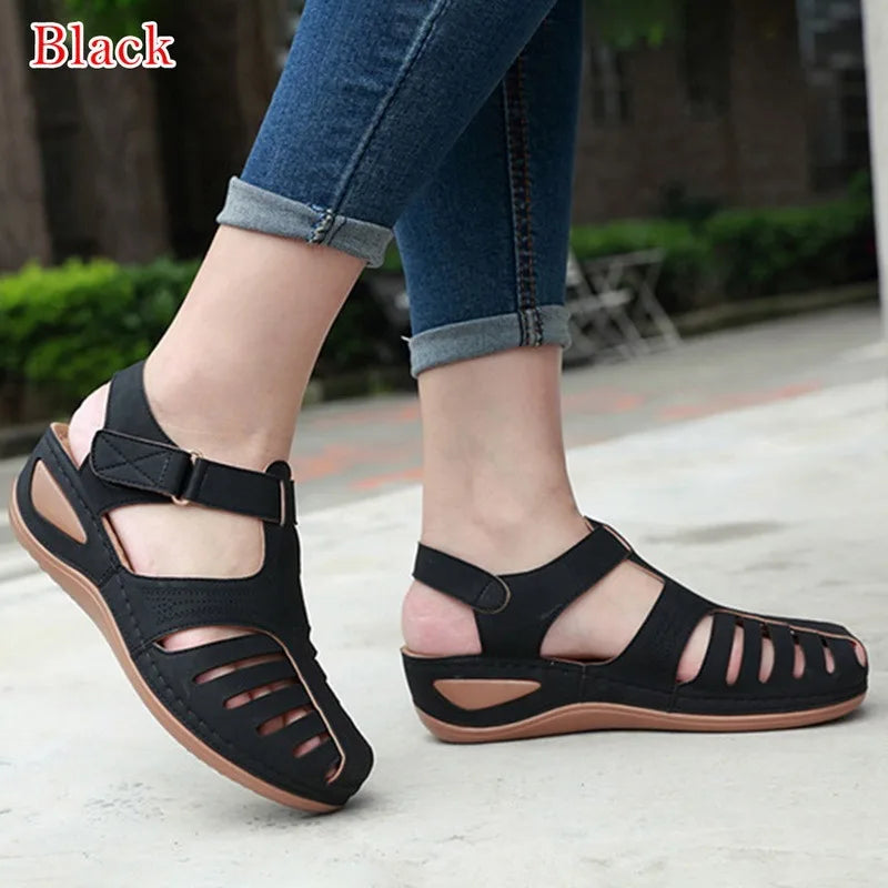 Premium Orthopedic Sandals Women Bunion Corrector Platform Walking Sandals Female Beach Shoes Women Ladies Wedge Sand Sandalias