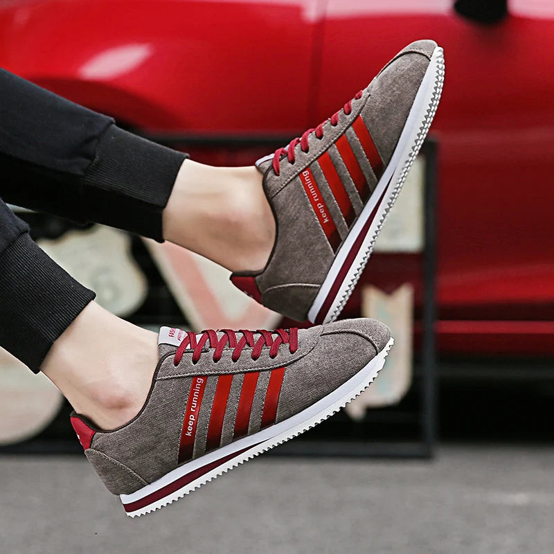 Men Platform Sneakers 2021 Autumn Outdoor Sports Shoes Mesh Breathable Casual Running Walking Shoes Male Vulcanized Shoes