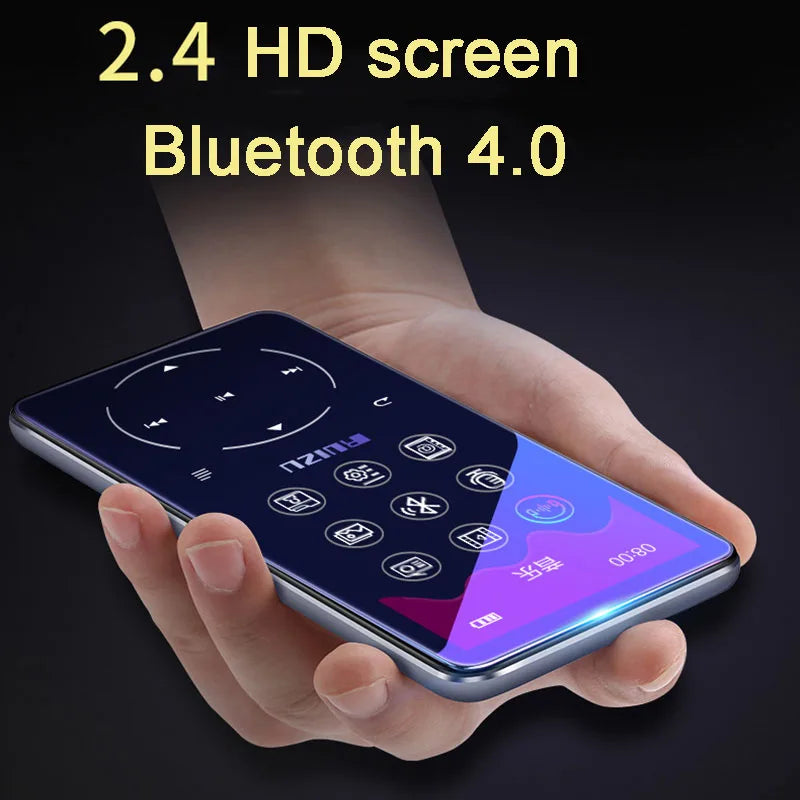 Original RUIZU D16 MP4 Player 8GB/16GB 2.4 inch Screen Bluetooth FM Radio Voice Recorder E-Book Video Portable Audio player