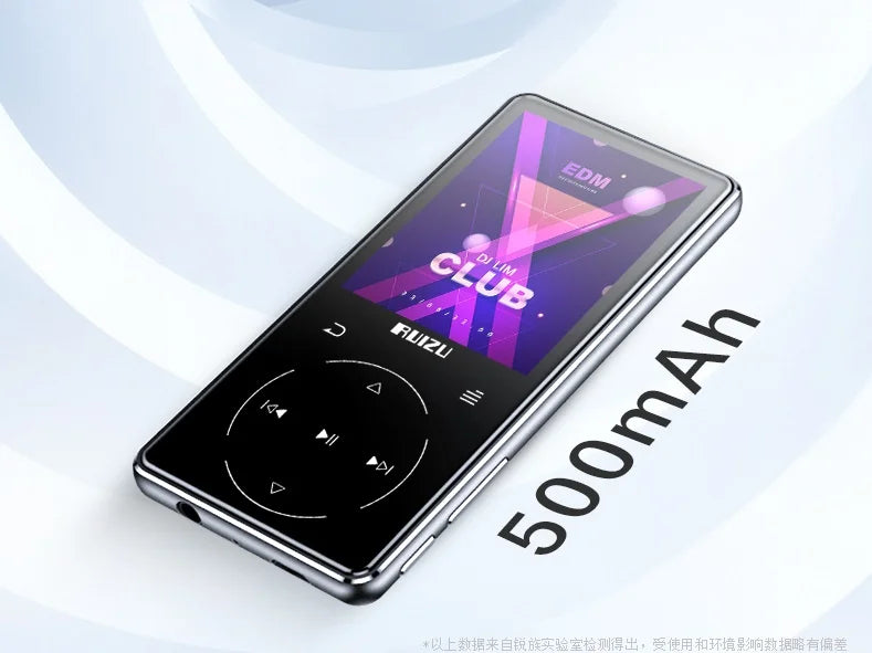 Original RUIZU D16 MP4 Player 8GB/16GB 2.4 inch Screen Bluetooth FM Radio Voice Recorder E-Book Video Portable Audio player