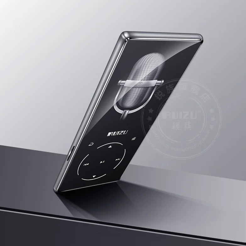 Original RUIZU D16 MP4 Player 8GB/16GB 2.4 inch Screen Bluetooth FM Radio Voice Recorder E-Book Video Portable Audio player
