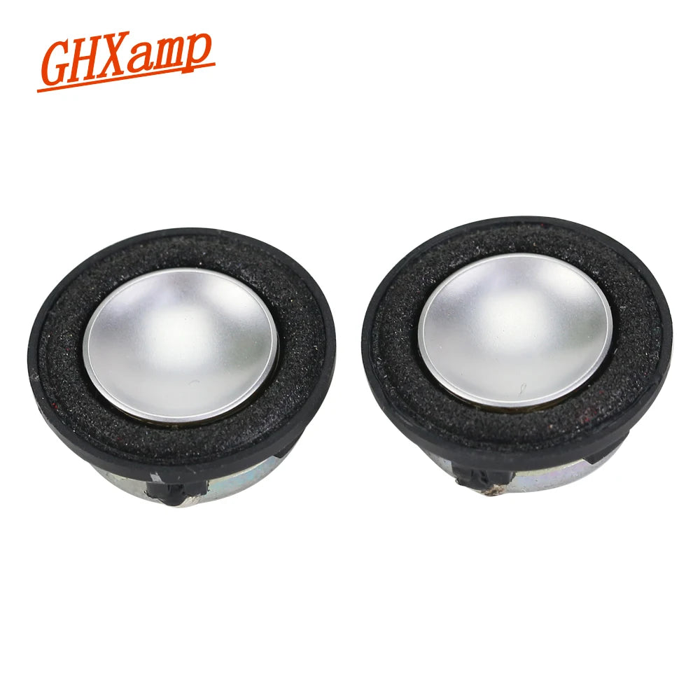 GHXAMP 1 INCH 4Ohm 3W Mini Speaker 28mm Full Range Sound Midrange bass Foam Side MP3 Speaker Round 1 Pairs