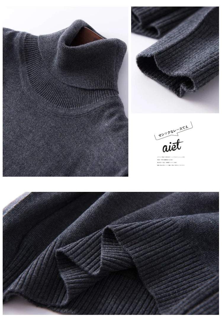 Cashmere Pullover Turtleneck Sweater Women 2023 Autumn Winter Clothes Female Jumper Pull Femme Hiver Basic Warm Knitted Sweaters