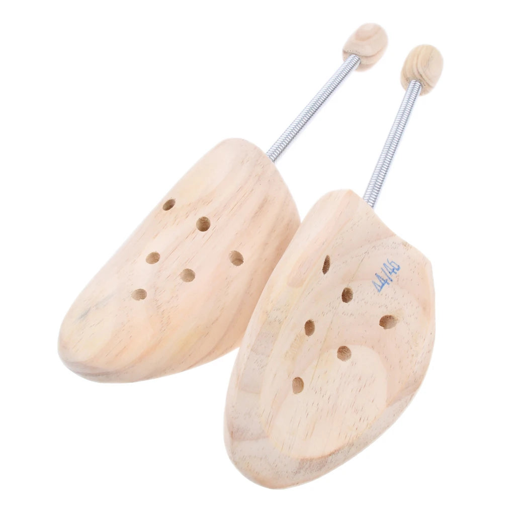 2pcs Men's Women Cedar Wood Shoe Tree Stretcher Shaper Keeper