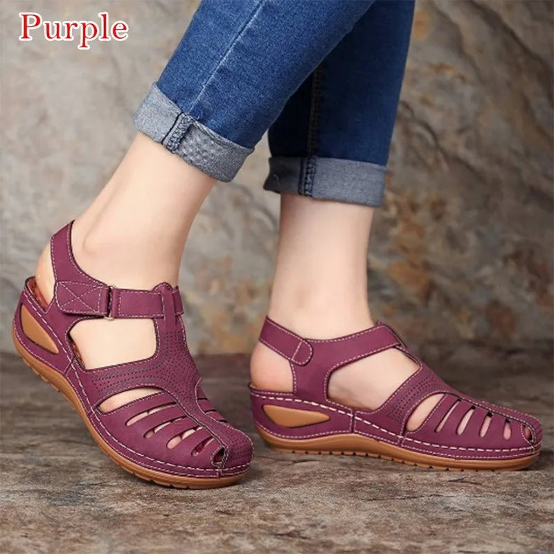 Premium Orthopedic Sandals Women Bunion Corrector Platform Walking Sandals Female Beach Shoes Women Ladies Wedge Sand Sandalias