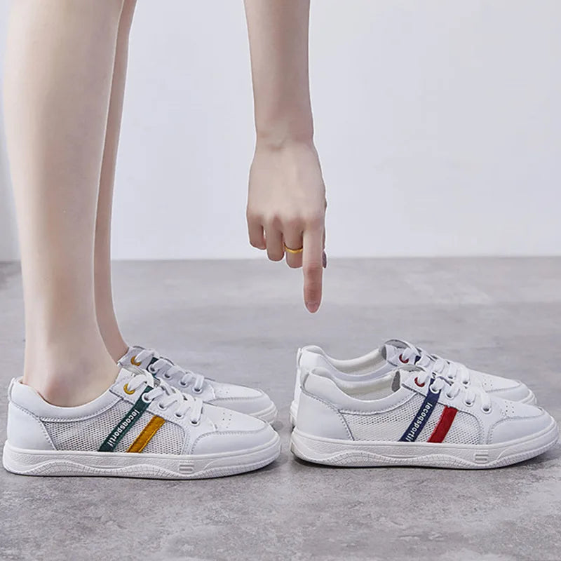 white shoes women's 2020 leisure summer breathable fashion shoes