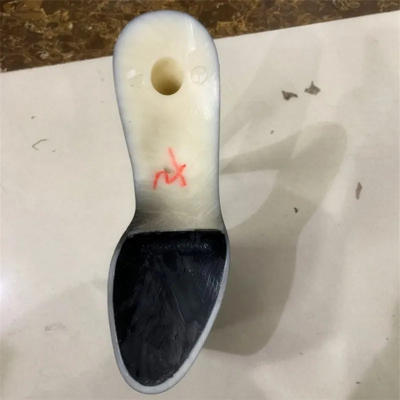 15-20-23 centimeter shoe accessories, thick-soled shoes in white and black, unfinished shoes, shoe soles