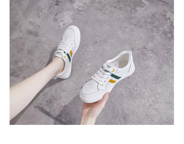 white shoes women's 2020 leisure summer breathable fashion shoes