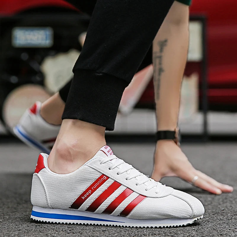 Men Platform Sneakers 2021 Autumn Outdoor Sports Shoes Mesh Breathable Casual Running Walking Shoes Male Vulcanized Shoes