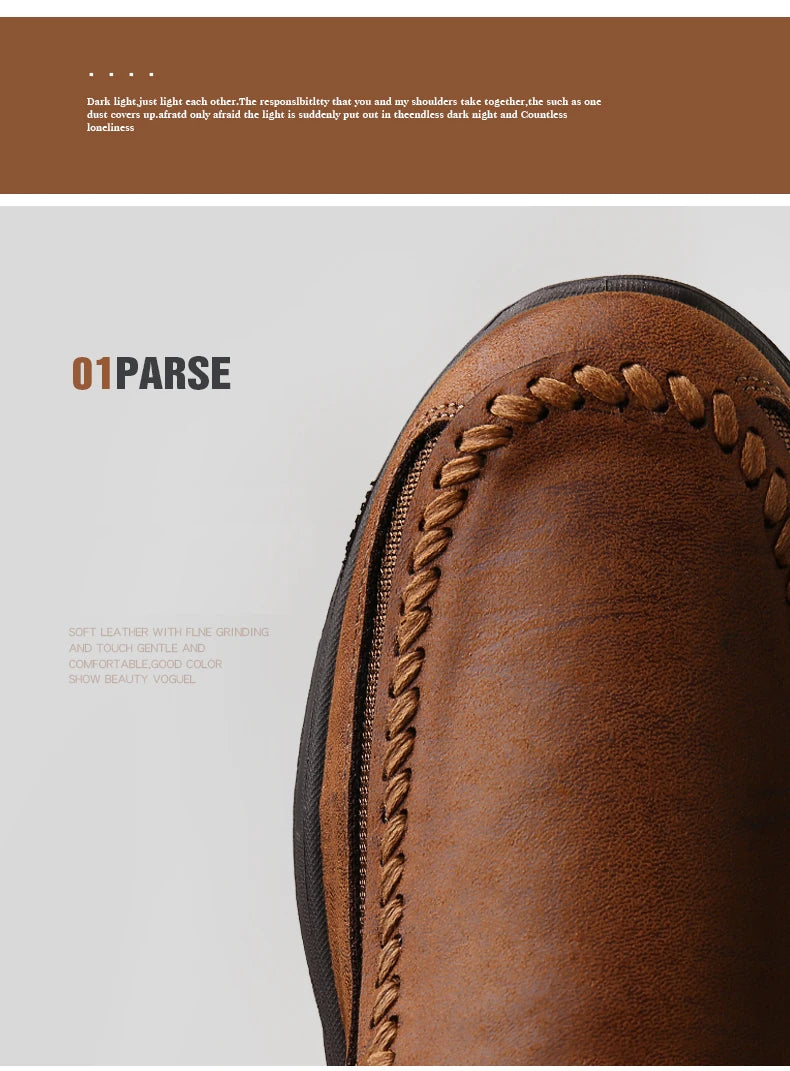 Men Casual Shoes Brand 2022 Fashion Mens Loafers Moccasins Breathable Slip on Retro Driving Shoes Men Sneakers Plus Size 39-48