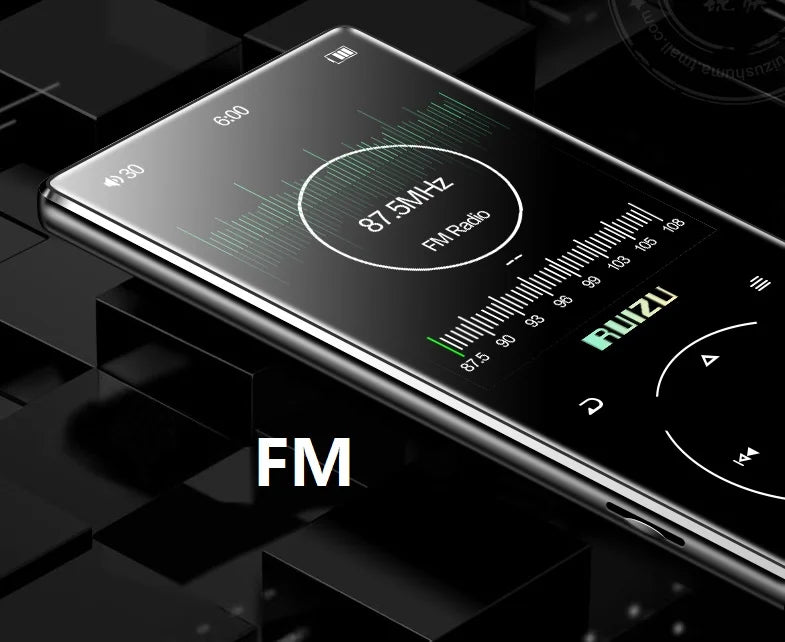 Original RUIZU D16 MP4 Player 8GB/16GB 2.4 inch Screen Bluetooth FM Radio Voice Recorder E-Book Video Portable Audio player