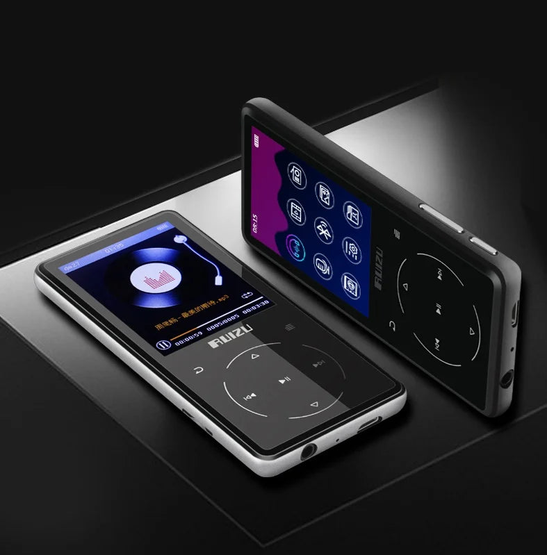 Original RUIZU D16 MP4 Player 8GB/16GB 2.4 inch Screen Bluetooth FM Radio Voice Recorder E-Book Video Portable Audio player