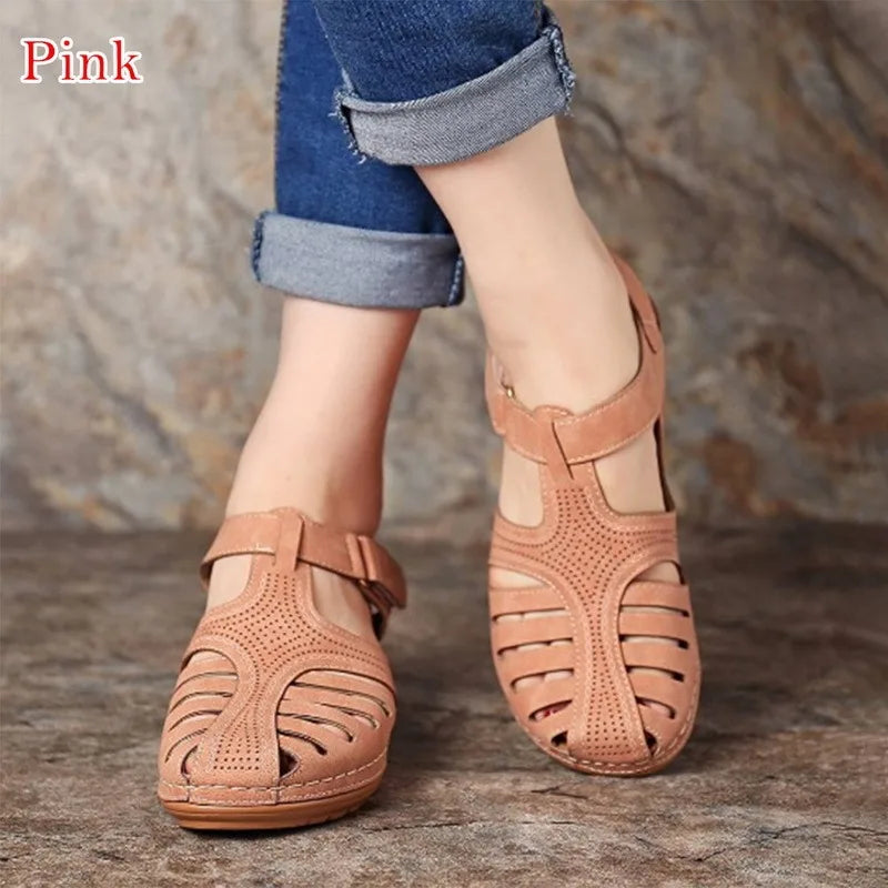 Premium Orthopedic Sandals Women Bunion Corrector Platform Walking Sandals Female Beach Shoes Women Ladies Wedge Sand Sandalias