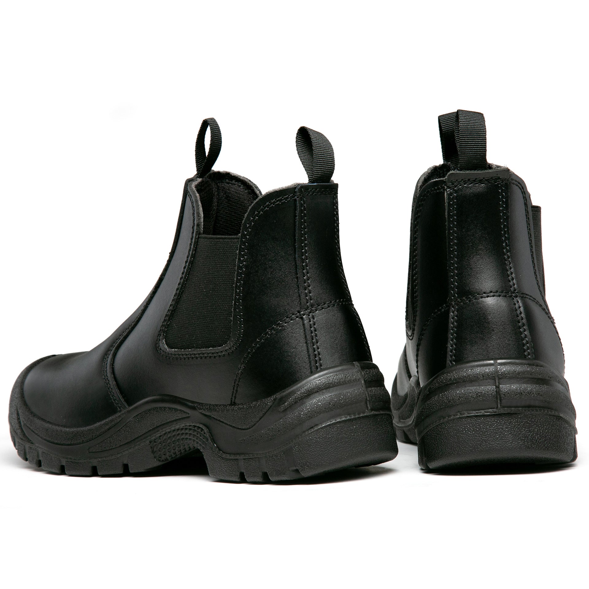 2025 New Work Safety Boots waterproof leather boots Men shoes Non-slip Indestructible shoes Protection boots Work shoes quality