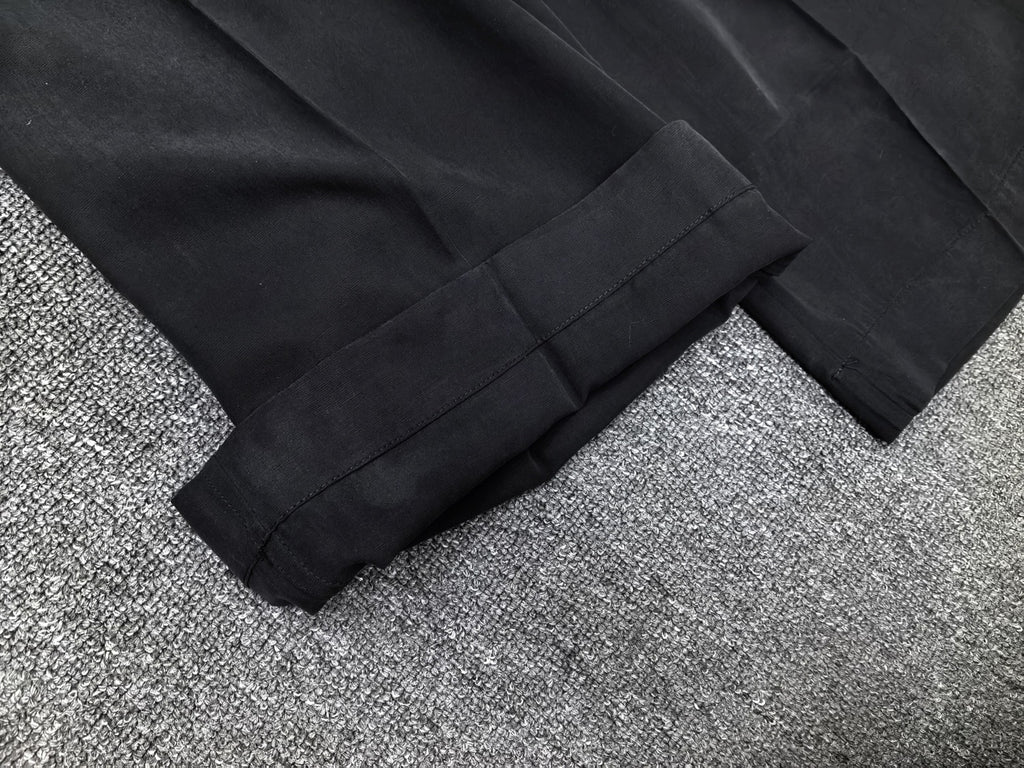 Women 2025 Summer Simple New Style Linen Blend Drawstring High Waist Wide-leg Trousers