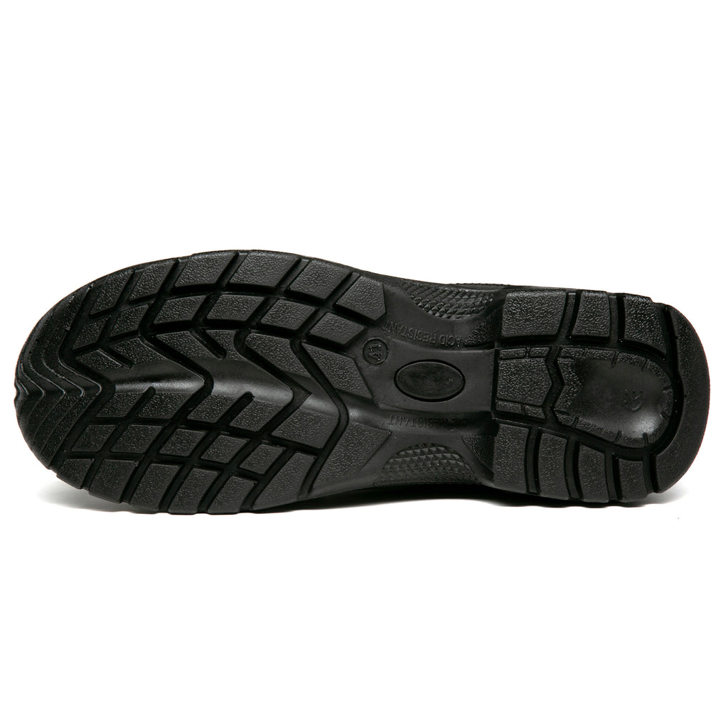 2025 New Work Safety Boots waterproof leather boots Men shoes Non-slip Indestructible shoes Protection boots Work shoes quality