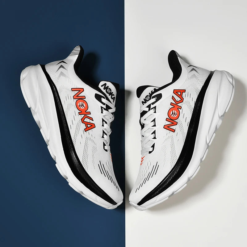 New Casual Sneakers Marathon Air Cushion Men Sports Running Shoes Breathable Lightweight Comfortable Athletic Nonskid- Sneakers*