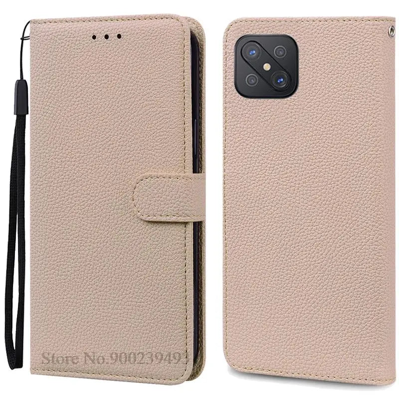 For OPPO Reno4 Z 5G Case Reno4Z Wallet Leather Flip Phone Case For OPPO Reno 4 Z 5G Cases Candy fundas Reno 4Z 5G Coque Shell