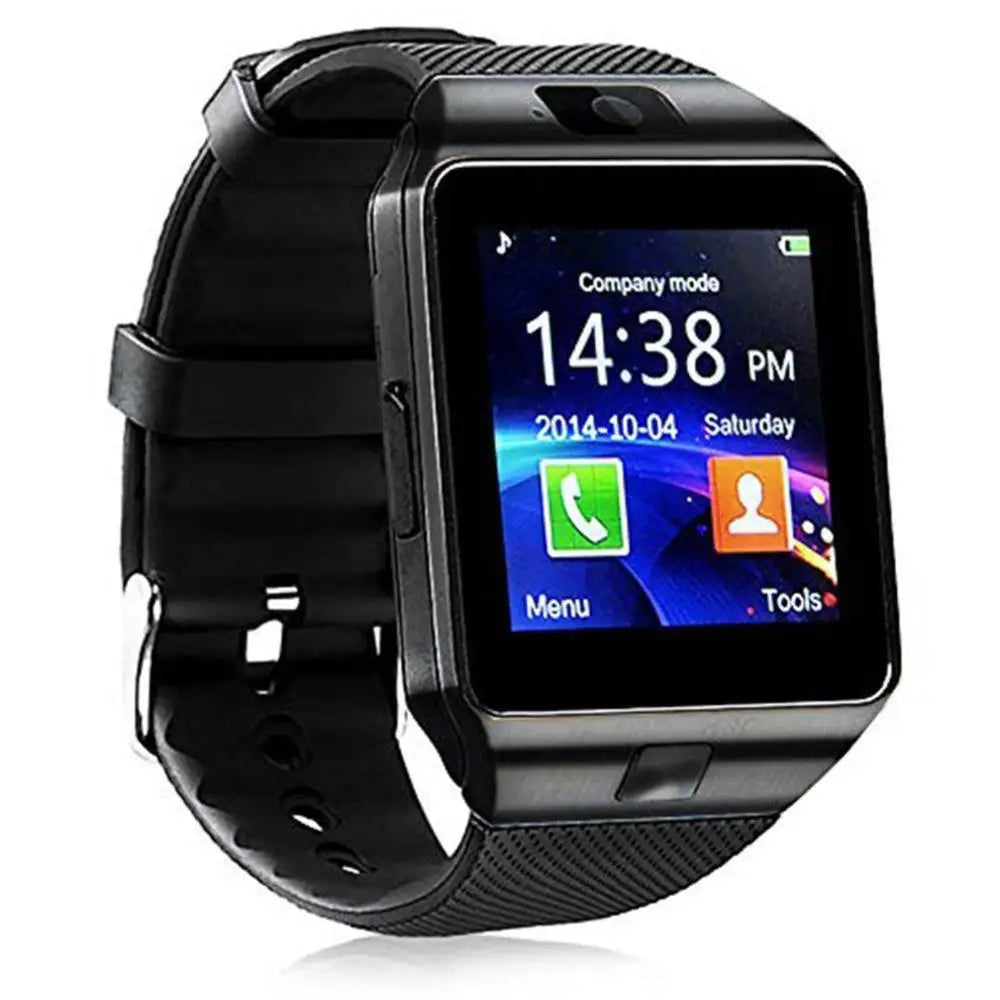 2025 Hot DZ09 Touch Screen Smart Watch With Camera Wrist Watch SIM Card Smartwatch For IOS Android Phone Support Multi Language