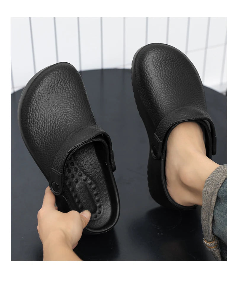 Unisex EVA Clog Women Sandals- Slip-Resistant, Lightweight Work Shoes for Chefs, Nurses, Kitchen Use