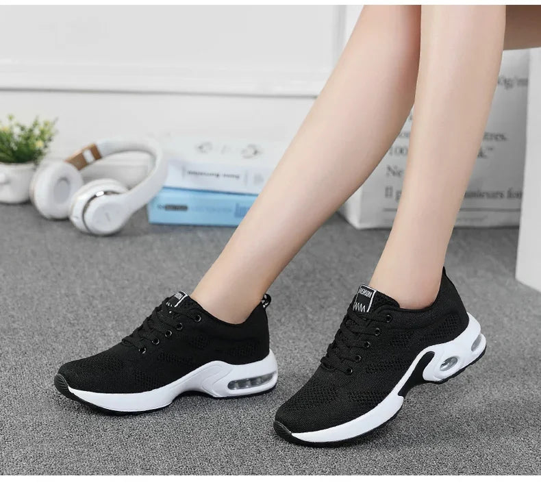 Orthopedic Sneakers Women Breathable Casual Shoes Outdoor Light Weight Casual Shoes Walking Platform Ladies Sneakers 2025