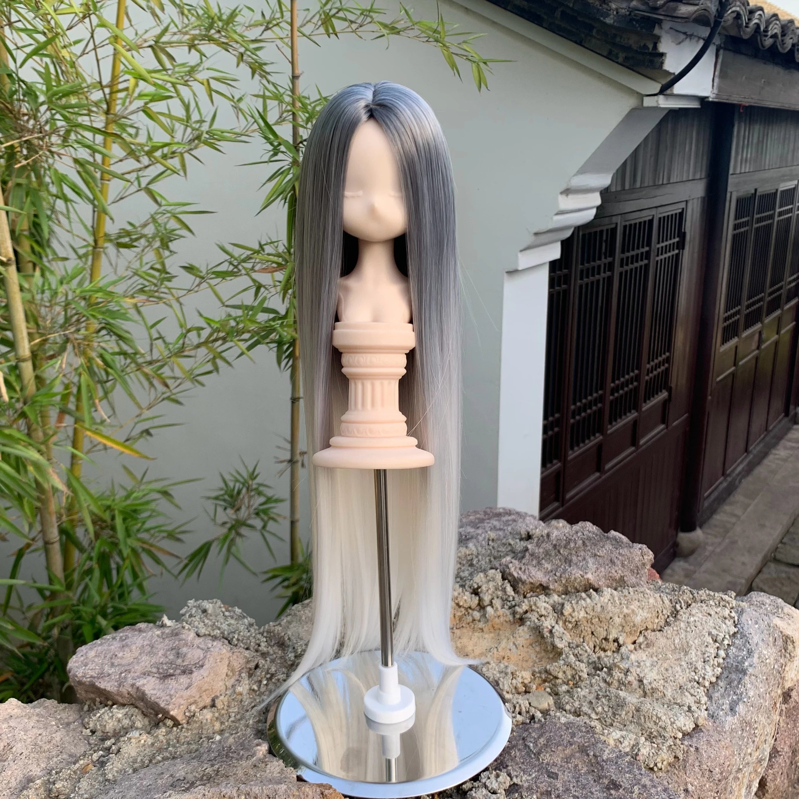 Bjd Doll Wig1/3 & Small 1/3 & 1/4 & 1/6 Long Straight Hair Synthetic Wig Doll Accessories For Girls DIY Makeup Accessories BJD