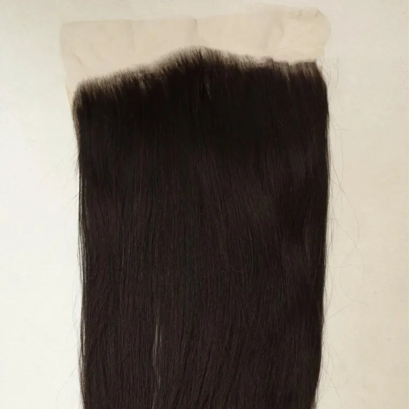 12-22 Inch 13x6 Straight Human Hair Lace Frontal Ear To Ear Deep Large Lace Part Brazilian Virgin Hair Invisible Single Knot