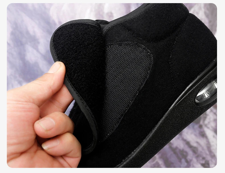 Women Warm Boots Winter Velvet Orthopedics Wide Feet Swollen Shoes Women Eversion Adjusting Soft Comfortable Diabetic Shoes