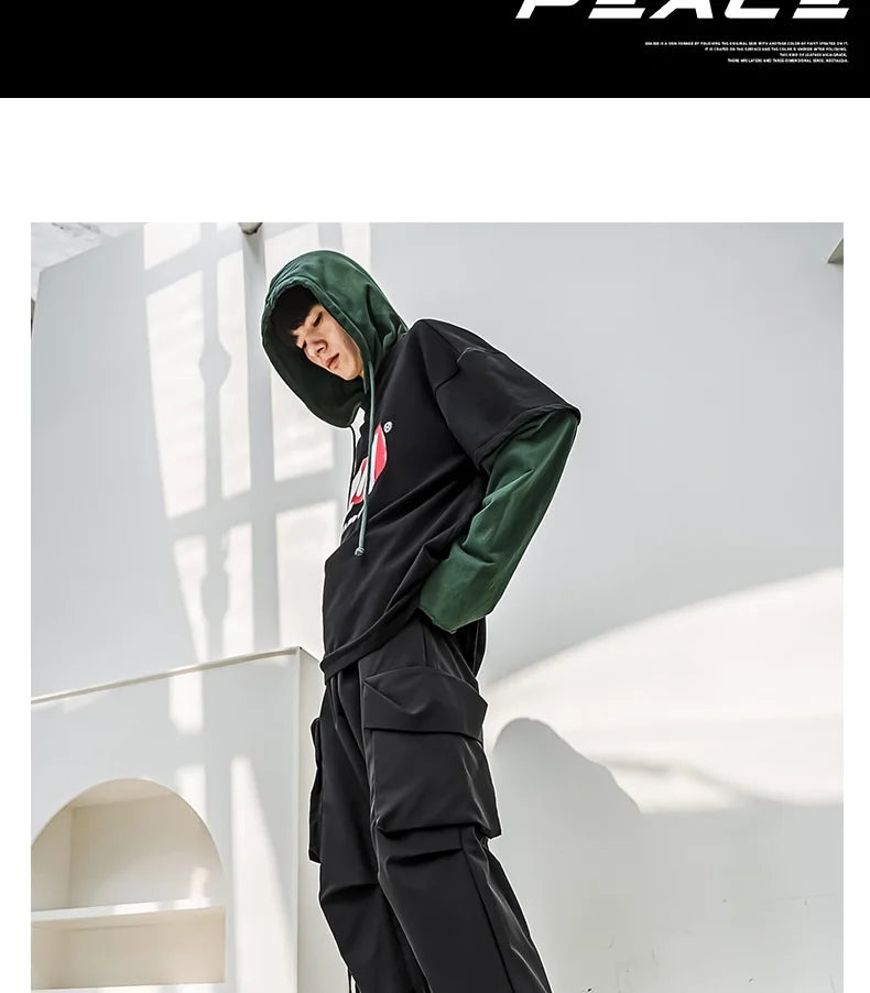 Men Platform Ankle Boots Fashion Personalized Strap Design Shoes Brand High Quality Motorcycle Boots Casual Outdoor Zipper Shoes