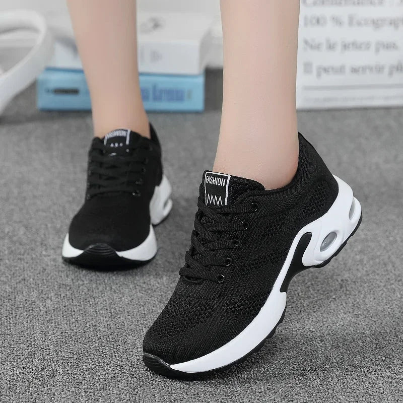 Orthopedic Sneakers Women Breathable Casual Shoes Outdoor Light Weight Casual Shoes Walking Platform Ladies Sneakers 2025