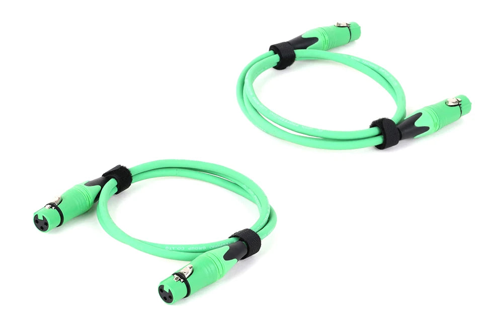 0.3M-15M 1PC XLR Female to Female Cable, 3 Pin XLR Female to Female Colorful Microphone Mic Cord for Audio and Sound Equipments