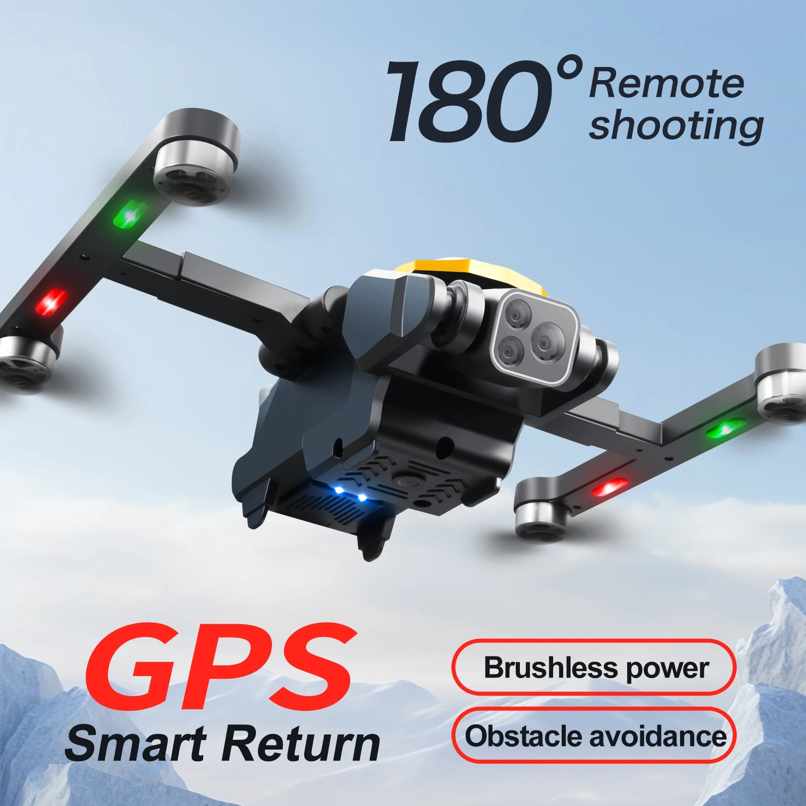 M8 drone, 8K camera intelligent obstacle avoidance, optical flow positioning precise hovering shooting,