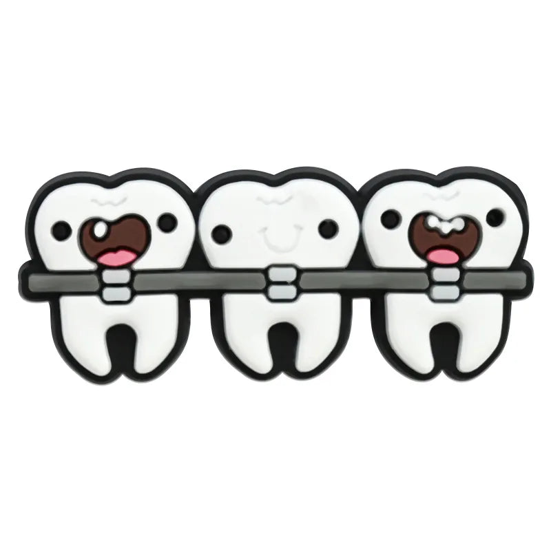 Dentist Shoe Charms for Crocs Accessories Sandals Men Clogs Pins Women Badges Boy Girls Jeans Kids Decorations Buckle Shoes