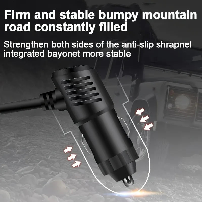 PD 120W Fast Charger 12V/24V Dual USB Quick Charge Power Adapter Charger One-to-four Multifunctional Socket Car Charger