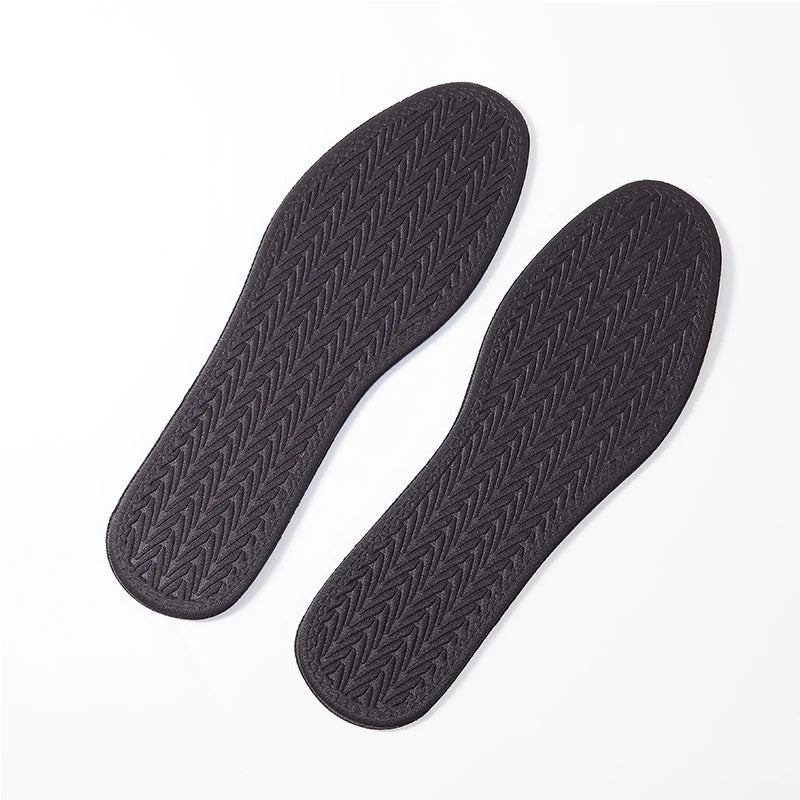 1Pair  Thin Soft Cushioning Replacement Insole Comfortable Cotton  Layer Foam Pads Absorb-Sweat Shoe Insert Breathable Insoles