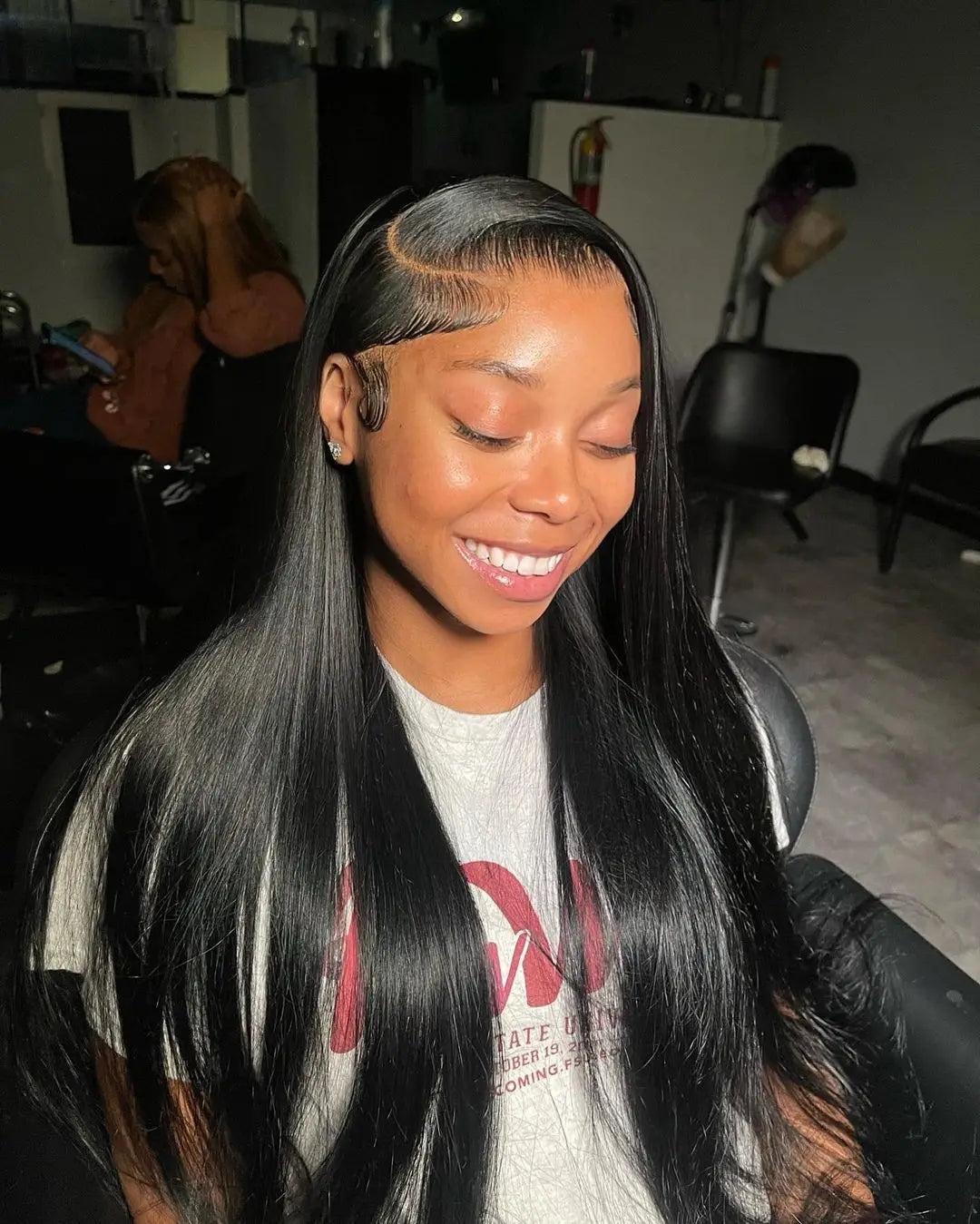 13x6 HD Straight Lace Frontal Wigs For Women Brazilian Transparent Lace Front Human Hair Wig 13x4 200 High Density 30 34 36 Inch