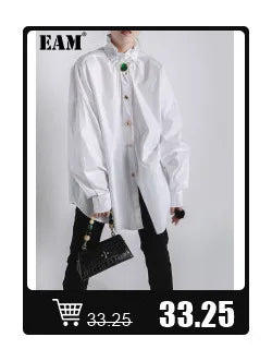 [EAM] High Elastic Waist Blue Back Plaid Denim Long A-line Half-body Skirt Women Fashion Tide New Spring Autumn 2025 1DH8117