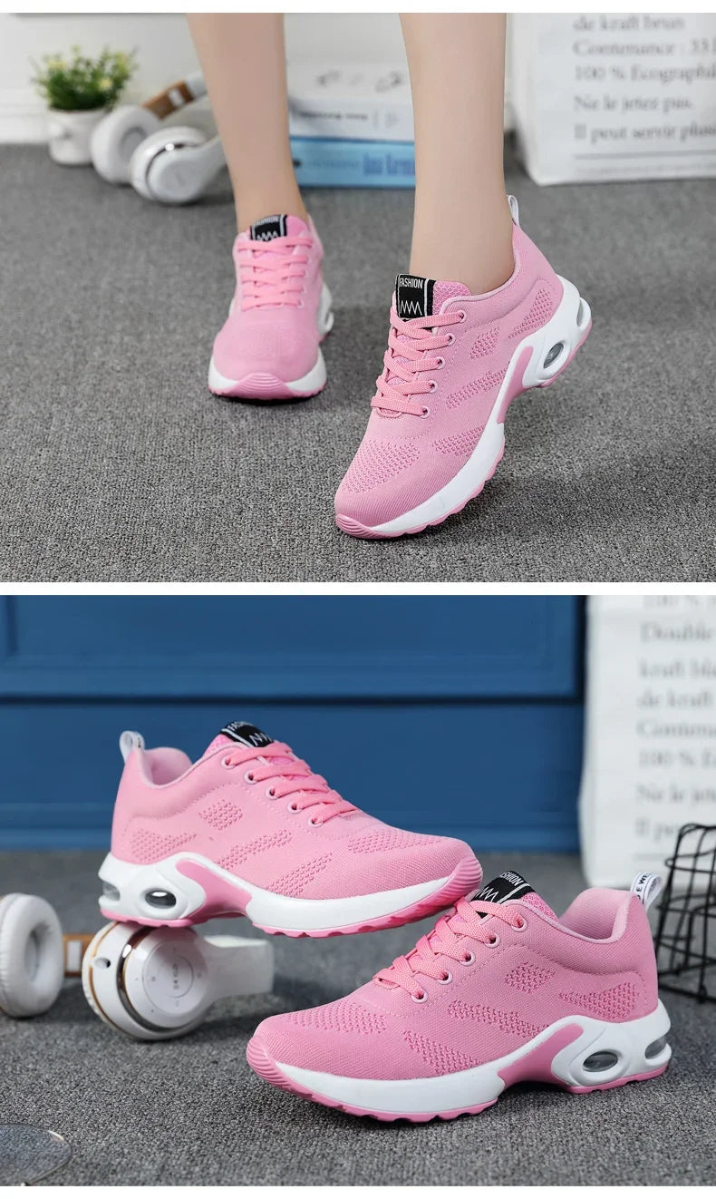Orthopedic Sneakers Women Breathable Casual Shoes Outdoor Light Weight Casual Shoes Walking Platform Ladies Sneakers 2025
